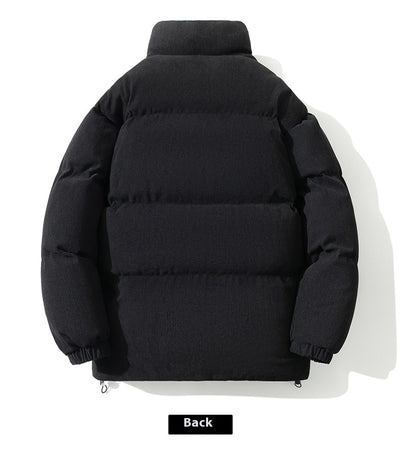 Chamarra Acolchada de Invierno para Hombre con Cuello Alto - Image 25