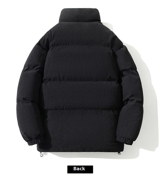 Chamarra Acolchada de Invierno para Hombre con Cuello Alto - Image 25