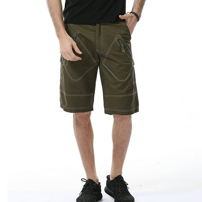 Pantalones Cortos de Trabajo Estilo Europeo Talla Grande para Hombre - Image 3