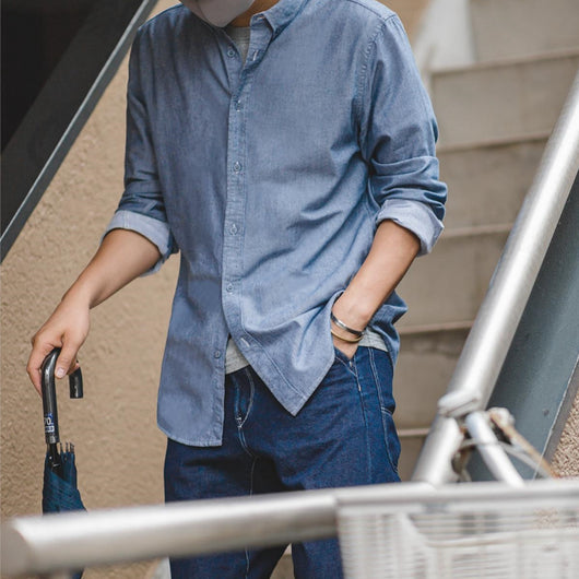 Pantalón Oxford Vintage Casual de Negocios para Hombre - Primavera