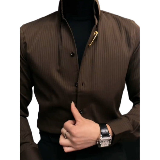 Camisa Casual con Forro de Lana Texturizado - Image 6