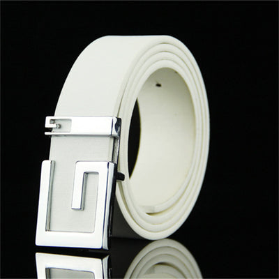 Cinturones Unisex de Diseño Minimalista con Hebilla Suave - Image 3
