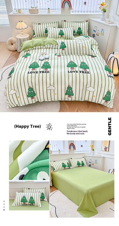 Sábanas de Algodón Puro Minimalistas para Cama - Image 28