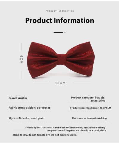 Corbatín Formal Elegante para Novio, Padrino y Eventos de Negocios - Image 72