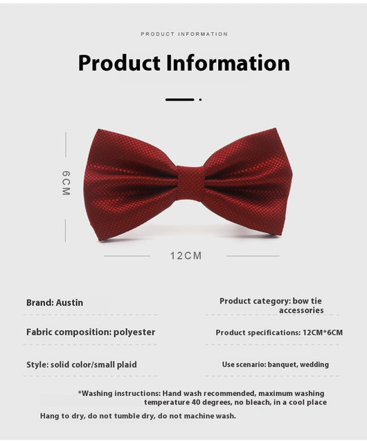 Corbatín Formal Elegante para Novio, Padrino y Eventos de Negocios - Image 72