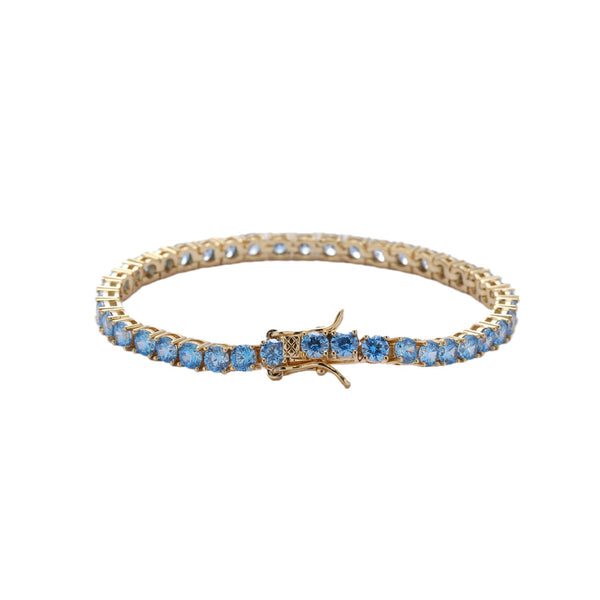 Pulsera de Tenis Hip-hop Europeo Americano