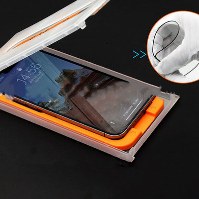 Protector de Pantalla Templado sin Polvo con Soporte de Posicionamiento - Image 9