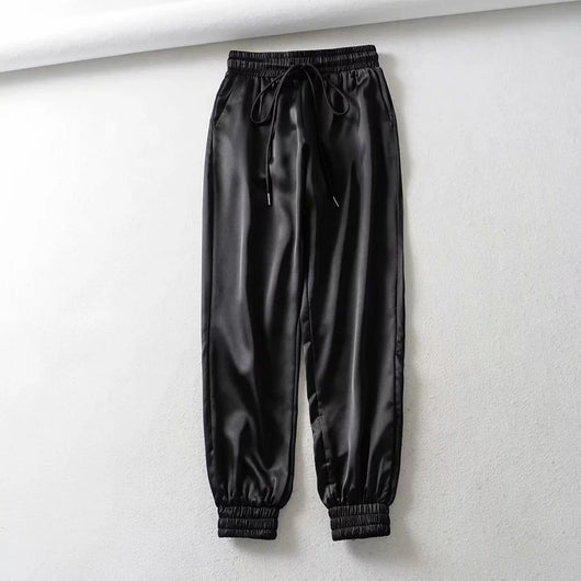 Pantalones con Cintura Elástica y Cordón Ajustable - Image 13