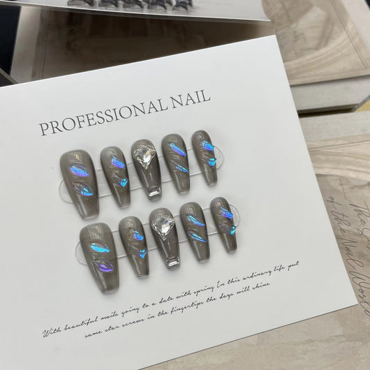 Pegatinas de Uñas Armor Warm Genie - Decoración Elegante y Duradera - Image 17