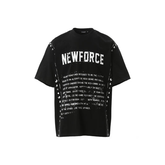Camiseta Unisex Estilo Vintage con Letras Americanas - Image 2