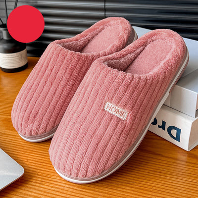 Pantuflas de Algodón Cálidas con Suela Antideslizante para Pareja - Image 8