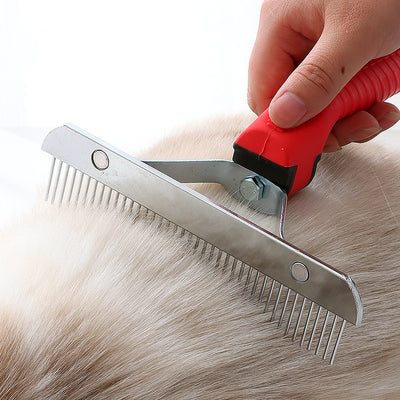Peine Deshedding Extra Grande para Perros Grandes - Herramienta Profesional de Aseo - Image 6