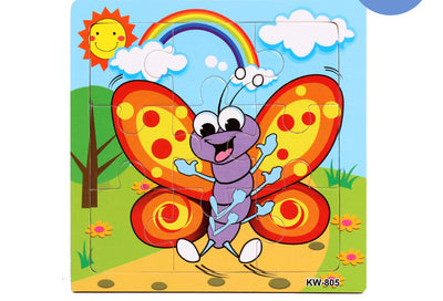 Puzzle de Animales de Madera - Juego Educativo para Niños y Padres - Image 8
