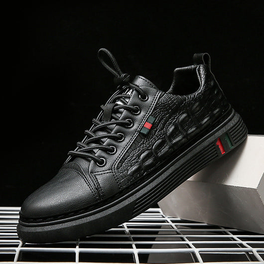 Zapatos Casuales Británicos Estilo Patrón Hombre - Versátiles y Elegantes - Image 10