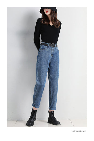 Pantalones Harem Escolares Sueltos para Mujer - Image 7