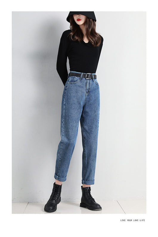Pantalones Harem Escolares Sueltos para Mujer - Image 7