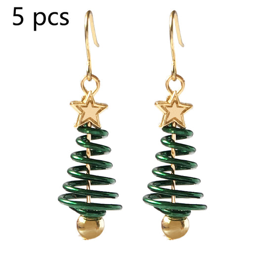 Kit DIY de Aretes Navideños: Árbol y Estrella - Image 11
