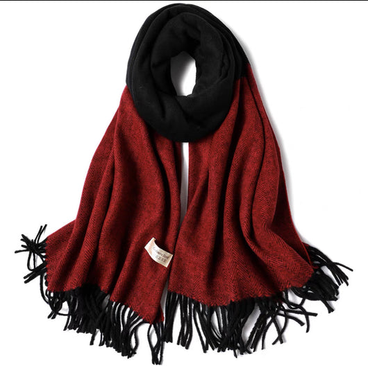 Bufanda de Lana Escocesa Gruesa Otoño-Invierno Unisex - Image 11