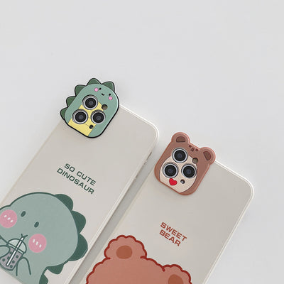 Funda de Celular 3D con Diseño de Animales Adorables - Image 2