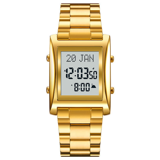 Reloj Digital Islámico SKMEI 1815 con Dirección Qibla y Horarios de Oración - Image 5