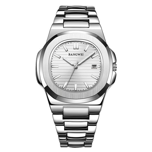 Reloj Hombre Acero Inoxidable Resistente al Agua con Esfera Luminosa - Image 10