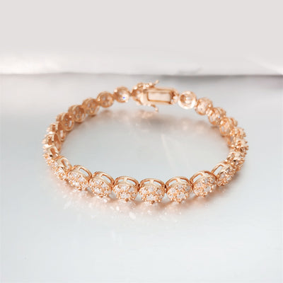 Pulsera Tenis Hip Hop Plata 925 con Moissanita - Image 2