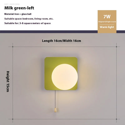 Lámpara de Pared Infantil Minimalista para Dormitorio y Pasillo - Image 14
