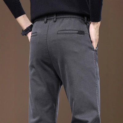 Pantalones Casuales Rectos para Hombre Chaolunbu - Corte Clásico y Cómodo - Image 3