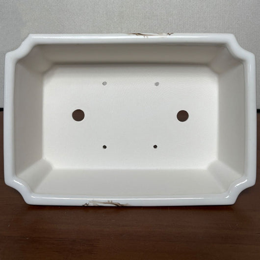 Maceta Rectangular de Cerámica Púrpura Grande - Image 13