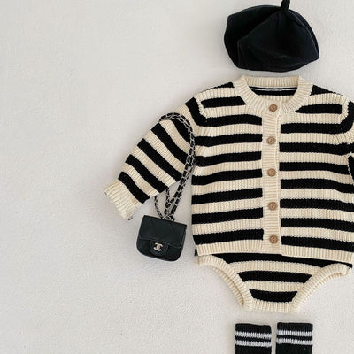 Conjunto Cardigan Tejido de Algodón - Dos Piezas Versátil - Image 23