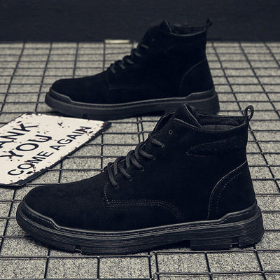 Botas de Trabajo Tipo Militar para Hombre - Caña Alta Reforzada - Image 7