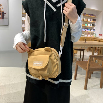Bolsa Mensajera Osito Kawaii - Diseño Tierno para Estudiantes - Image 21