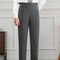 Pantalones Retro Napolitanos de Cintura Alta para Hombre
