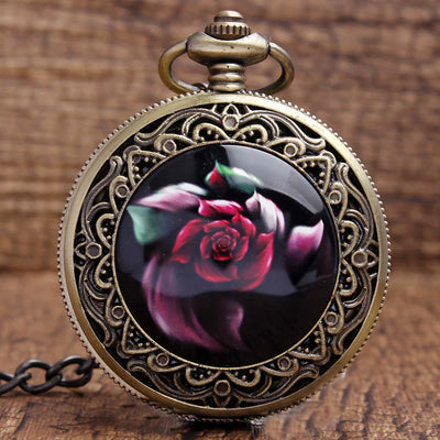 Reloj de Bolsillo Retro Clásico con Calavera de Cerámica Talla Grande - Image 5
