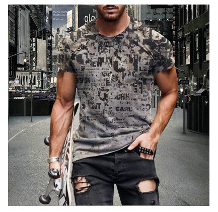 Playera a Rayas de Moda Europea y Americana - Image 3