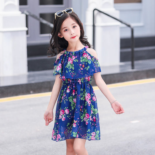 Vestido Princesa Niña Estilo Occidental Tul Esponjoso Tendencia Viral - Image 7