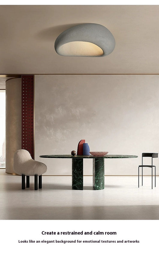 Lámpara de Techo Minimalista Japonesa Silenciosa Crema Moderna - Image 41