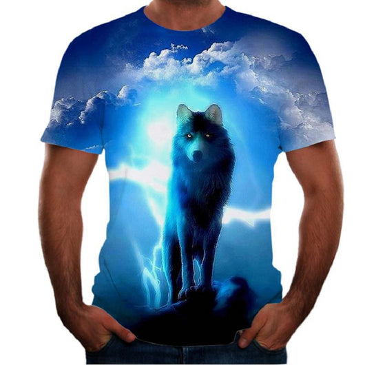 Playera 3D con Estampado Animal para Hombre - Image 6
