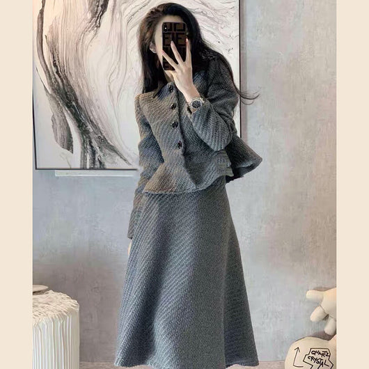 Traje Vestido de Lana con Fragancia Delicada para Mujer - Image 5