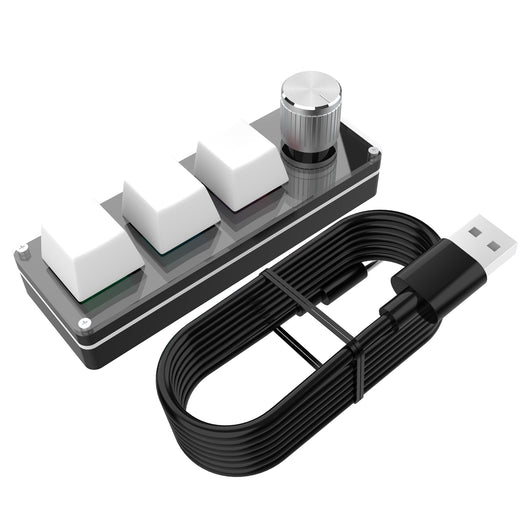 Teclado USB Personalizado para Oficina con 3 Teclas de Atajo Photoshop - Image 10