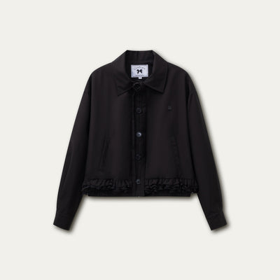 Chaqueta de Encaje Elegante con Detalles de Pastelería para Mujer - Image 5