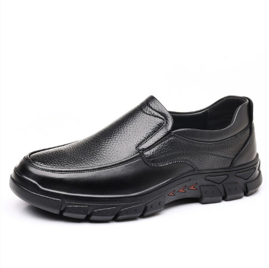 Zapatos de Cuero para Hombre con Suela Flexible y Respirable - Image 9
