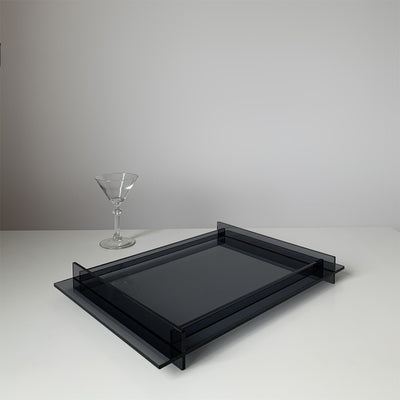 Bandeja Organizadora de Acrílico Transparente para Almacenamiento y Decoración - Image 4
