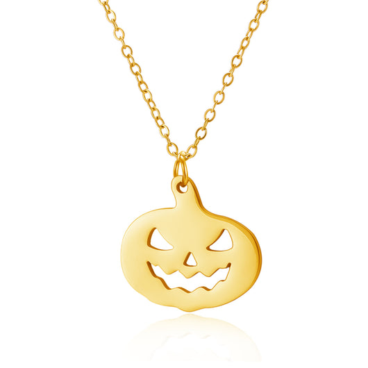 Collar con Dije de Calabaza y Fantasma para Halloween - Image 7