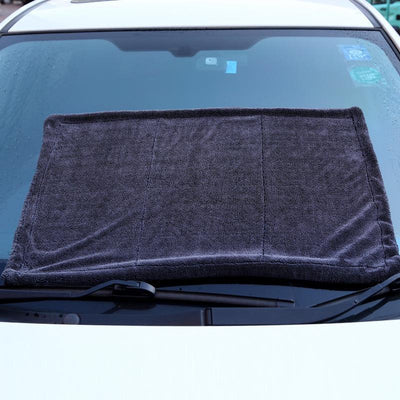 Toalla de Microfibra Trenzada para Limpieza de Vidrios del Auto - Image 5