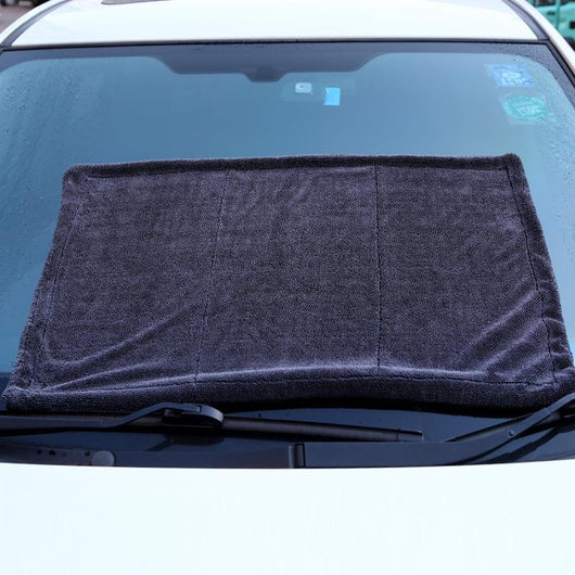 Toalla de Microfibra Trenzada para Limpieza de Vidrios del Auto - Image 5