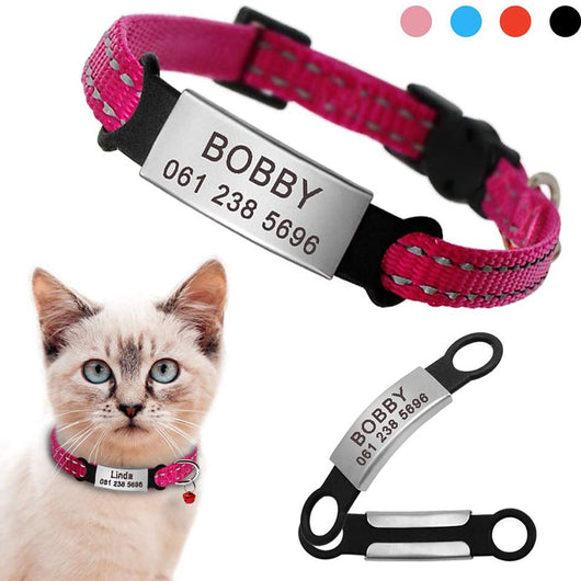Collar para Perro con Campana y Placa de Identificación Personalizada con Foto - Image 5