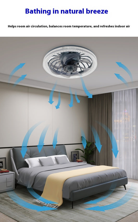 Ventilador de Techo con Lámpara LED Minimalista - Image 10