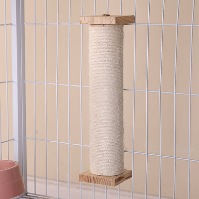 Rascador de Sisal Resistente para Gatos - Poste para Afilar Garras - Image 8