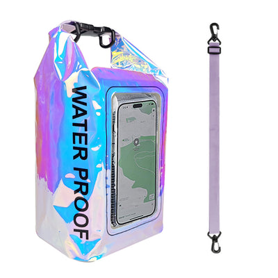 Bolsa Impermeable 2L Multicolor - Mochila Cruzada 2 en 1 para Aventuras - Image 13